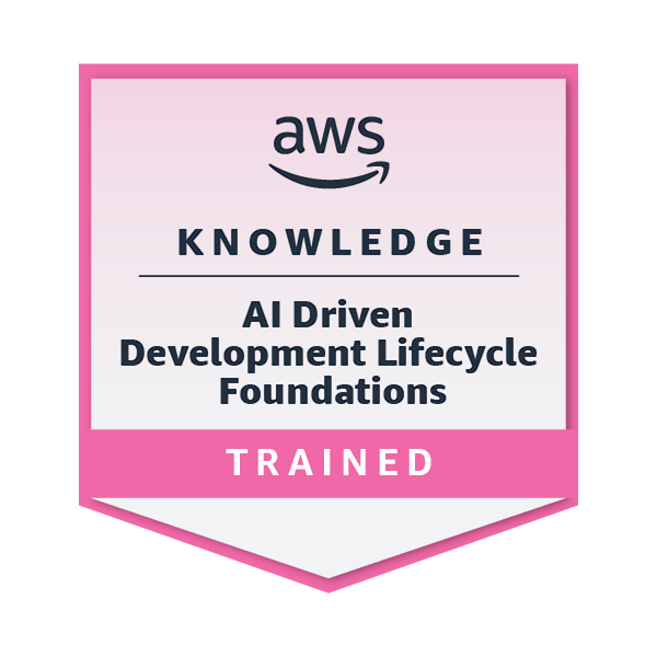 AWS Knowledge: AI Driven Development Lifecycle Foundations training badge