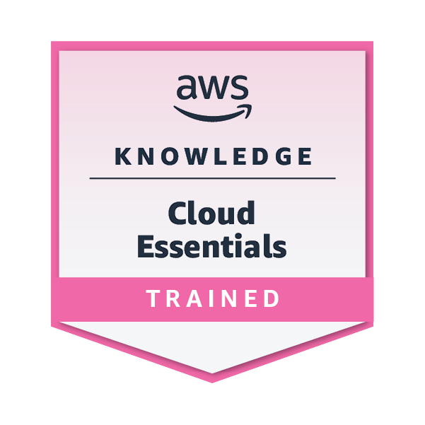 AWS Knowledge: Cloud Essentials training badge